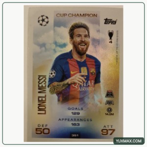 کارت Lionel Messi – Barcelona Cup Champion | YM-0060